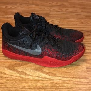 nike mamba rage red and black